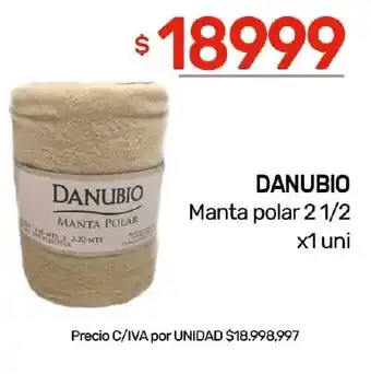 Nini Mayorista Danubio manta polar oferta