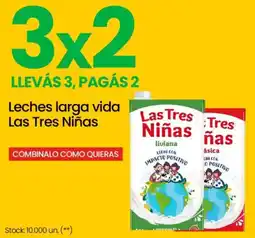 Changomas Las tres niñas leches larga vida oferta