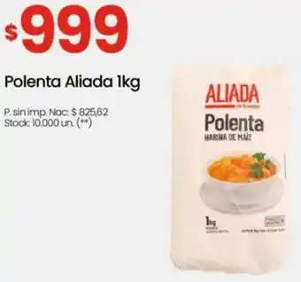 Changomas Polenta aliada oferta