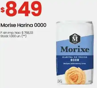 Changomas Morixe harina 0000 oferta