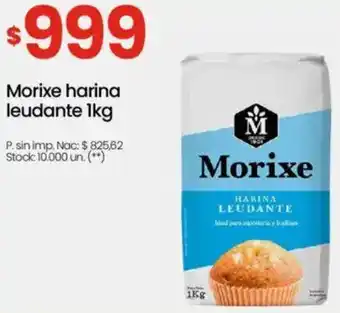 Changomas Morixe harina leudante oferta
