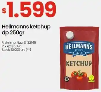 Changomas Hellmanns ketchup oferta