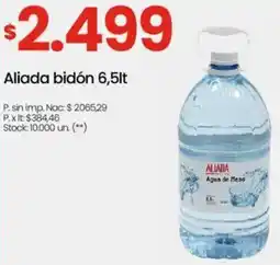 Changomas Aliada bidón oferta