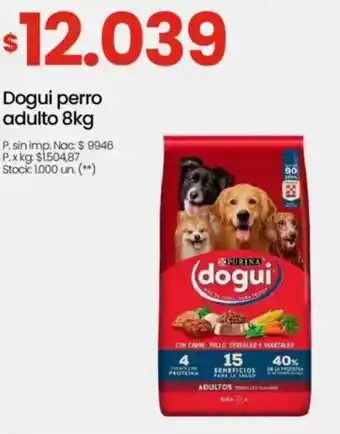 Changomas Dogui perro adulto oferta