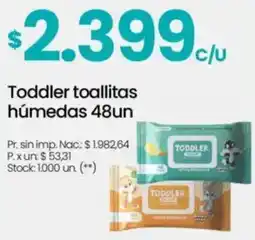 Changomas Toddler toallitas húmedas oferta