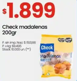 Changomas Check madalenas oferta