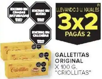 Carrefour Criollitas galletitas original oferta
