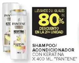Carrefour Pantene shampoo/ acondicionador con keratina oferta