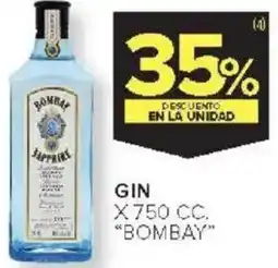 Carrefour Bombay gin oferta