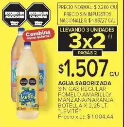 Carrefour Agua sabolevite rizada sin gas oferta