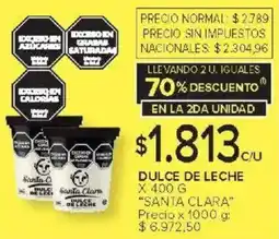 Carrefour Santa clara dulce de leche oferta