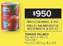 Carrefour Arcor tomate pelado oferta