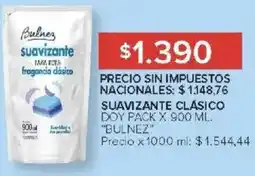 Carrefour Bulnez suavizante clásico doy pack oferta