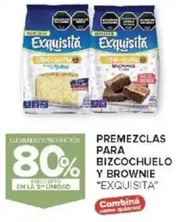 Carrefour Exquisita premezclas para bizcochuelo y brownie oferta