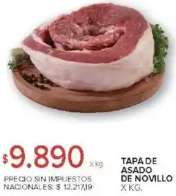 Carrefour Tapa de asado de novillo oferta