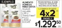 Carrefour Fancy feast alimento húmedo para gatos oferta
