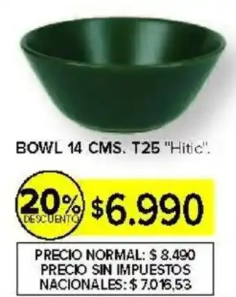 Carrefour Hitic bowl oferta