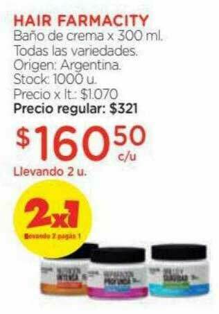 Farmacity Hair Farmacity Baño De Crema oferta