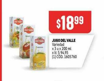 Makro Jugo Del Valle oferta