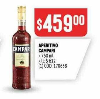 Makro Aperitivo Campari oferta