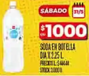 Supermercados DIA Dia soda en botella oferta