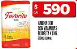Supermercados DIA Favorita harina 000 con vitaminas oferta