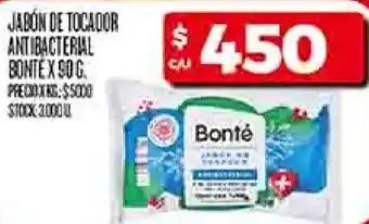 Supermercados DIA Bonté jabón de tocador antibacterial oferta