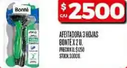Supermercados DIA Bonté afeitadora oferta