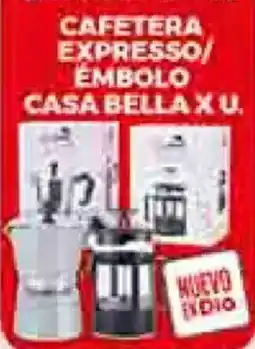 Supermercados DIA Cafetera expresso/ embolo casa bella oferta