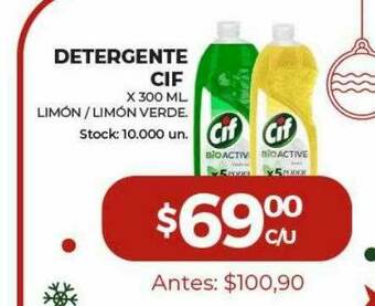 Super MAMI Detergente Cif oferta