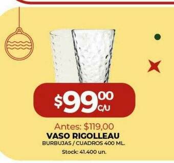 Super MAMI Vaso Rigolleau oferta