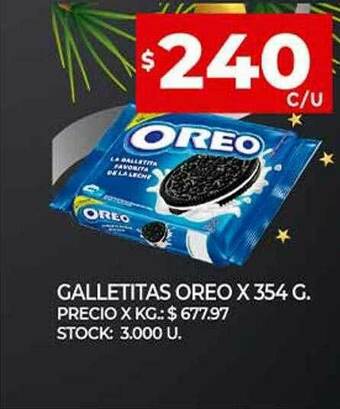 Supermercados DIA Galletitas Oreo oferta