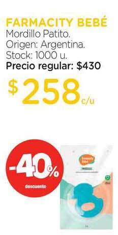 Farmacity Farmacity Bebé Mordillo Patito oferta