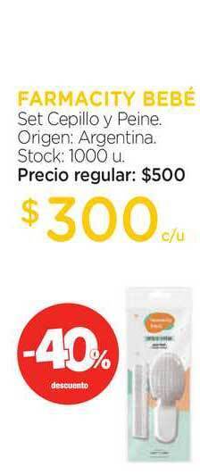 Farmacity Farmacity Bebé Set Cepillo Y Peine oferta