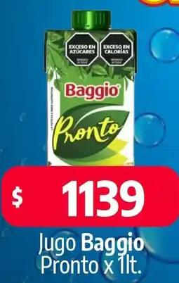 Autoservicio Capo Baggio pronto jugo oferta