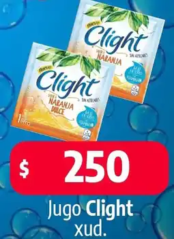 Autoservicio Capo Clight jugo oferta