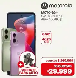 Naldo Lombardi Motorola moto G24 oferta
