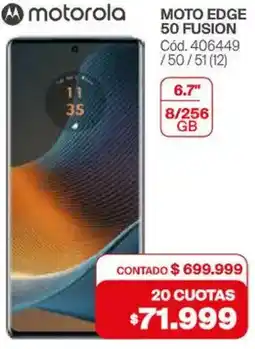 Naldo Lombardi Motorola moto edge 50 fusion oferta