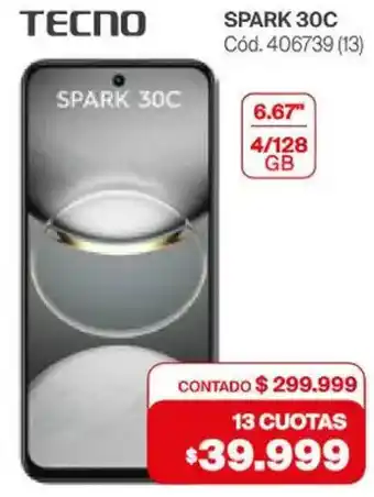 Naldo Lombardi Tecno spark 30c oferta