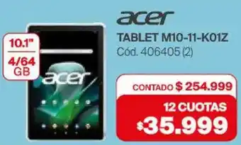 Naldo Lombardi Acer tablet m10-11-k01z oferta