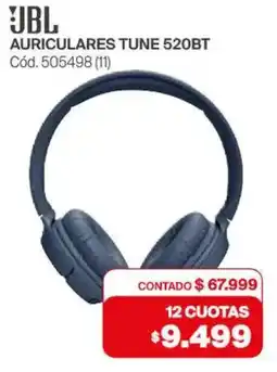 Naldo Lombardi Jbl auriculares tune 520bt oferta