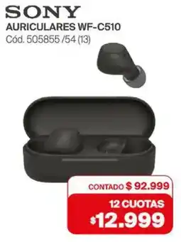 Naldo Lombardi Sony auriculares wf-c510 oferta