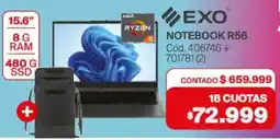 Naldo Lombardi Exo notebook r56 15.6" oferta