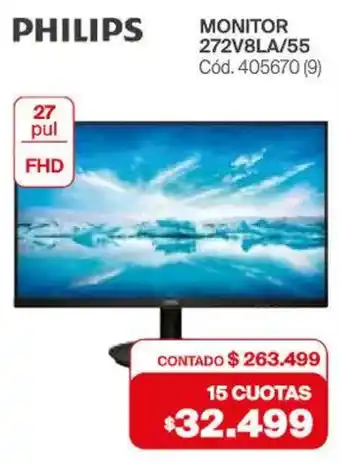 Naldo Lombardi Philips monitor 272V8LA/55 oferta