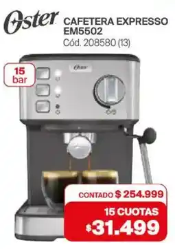 Naldo Lombardi Oster cafetera expresso EM5502 oferta