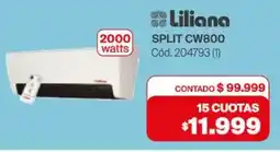 Naldo Lombardi Liliana split CW800 oferta