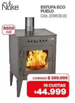 Naldo Lombardi Estufa eco puelo oferta