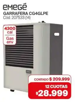 Naldo Lombardi Emegé garrafera CG4GLPE oferta