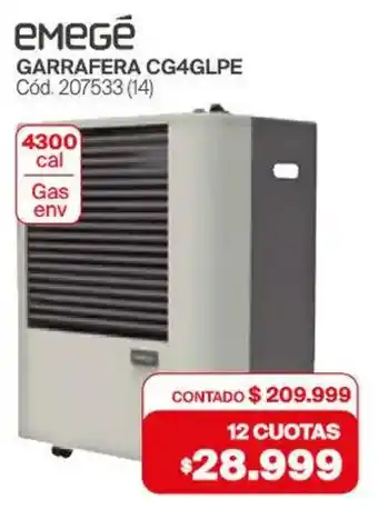 Naldo Lombardi Emegé garrafera CG4GLPE oferta
