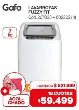 Naldo Lombardi Gafa lavarropas fuzzy fit oferta